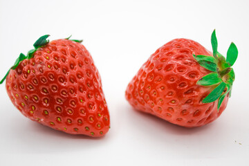 Fresh and delicious strawberry photography