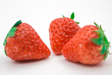Fresh and delicious strawberry photography