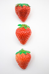 Fresh and delicious strawberry photography