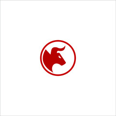 logo buffalo animal strong icon templet vector icon new 