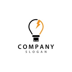Lamp logo template