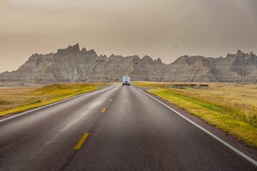 Badlands in South Dakota 4