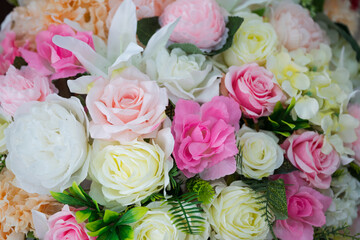 Happy Valentine's Day background. beautiful roses