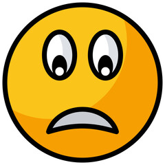 Fototapeta premium Sad Emoji