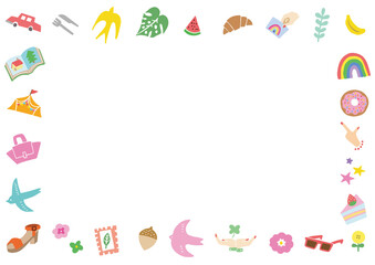 らくがきイラスト_フレーム