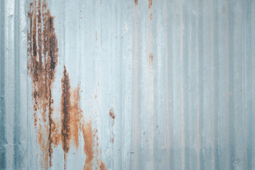 Old rusty zinc plate surface galvanized