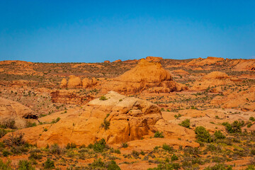 Petrified Dunes in Arches National Park