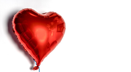 Happy Valentine's day! Balloons for Valentine's Day with a place for text