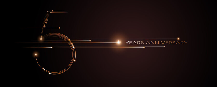 5 years anniversary vector icon, logo. Graphic design element