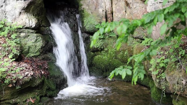 Wasserfall Goldbach Blankenburg harz