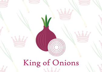 king of onion is an onion that has been selected the best quality.