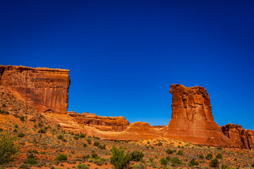 Sheep Rock in Arches National Park