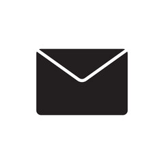 email Icon. flat solid style vector illustration. filled pictogram isolated sign symbol
