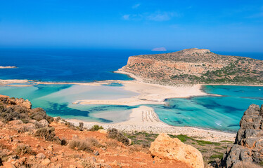 Obraz premium balos lagoon crete