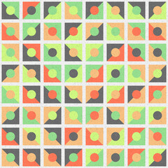 Abstract Geometric Pattern generative computational art illustration