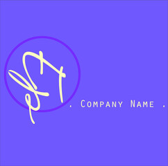 E P EP Initial handwriting or handwritten logo for identity