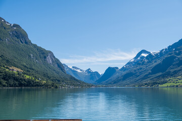 Fototapeta na wymiar Loen, Norway