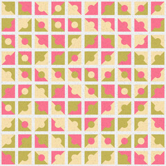 Abstract Geometric Pattern generative computational art illustration