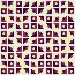 Abstract Geometric Pattern generative computational art illustration