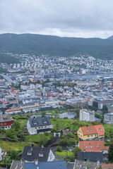 Fototapeta na wymiar Fløyen, Bergen, Norway