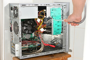 Ridiculous computer cleaning.