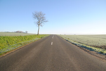 pays de bray en hiver