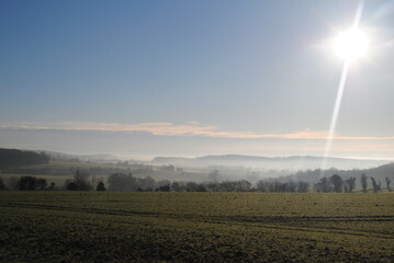 pays de bray en hiver