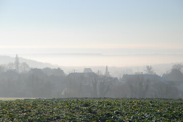 village de campagne pays de bray