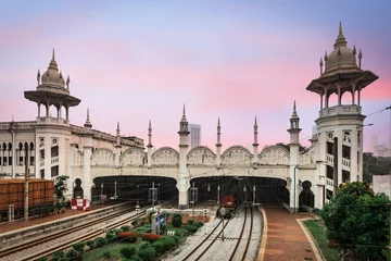 Foto op Plexiglas Kuala Lumpur railway station © Olga Khoroshunova