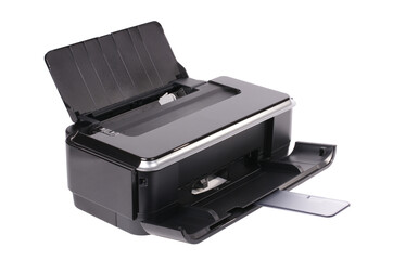 printer isolated on white background
