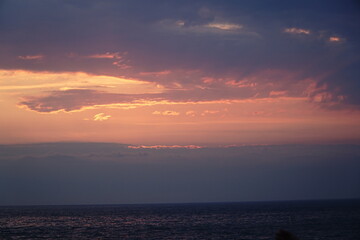 Ostsee im Sonnenuntergangs 