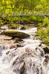 River along the Aurlandsfjellet Norway