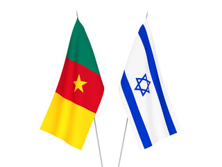 Cameroon and Israel flags