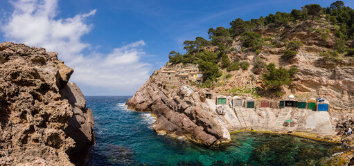 Obraz premium S'Estaca,Valldemossa, Parque natural de la Sierra de Tramuntana,Mallorca, balearic islands, spain, europe