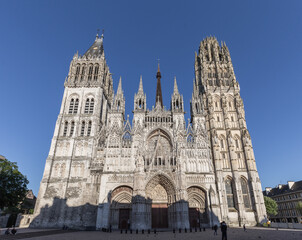 Gotische Kathedrale von Rouen, Frankreich