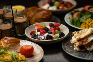 Indian Food - Traditional Breakfast set 