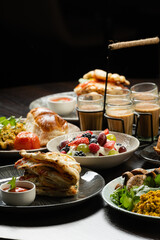 Indian Food - Traditional Breakfast set 