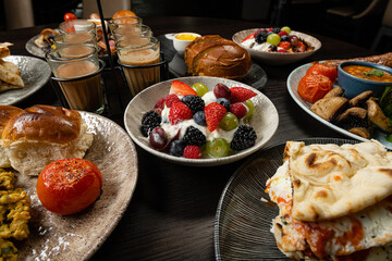 Indian Food - Traditional Breakfast set 
