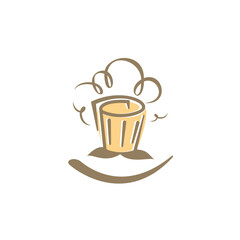 Cook logo design concept. Restaurant logo vector template