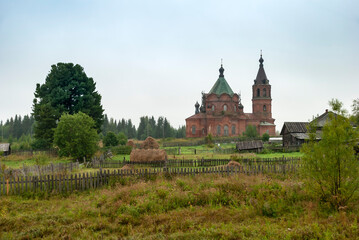 The rural hinterland. Kamgort village. Cherdynsky district