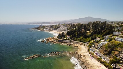 Playas Negra y Amarilla, Concón, Chile