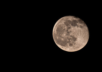 Mond am 31.Dezember 2020 © G. W. Haupt