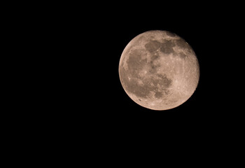 Obraz premium Mond am 31.Dezember 2020