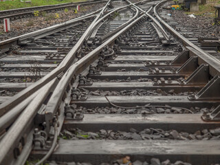 Fototapeta premium Train depot