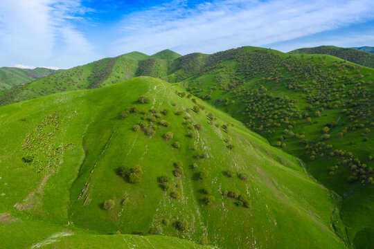 Aerial view of the countryside - Hawraman