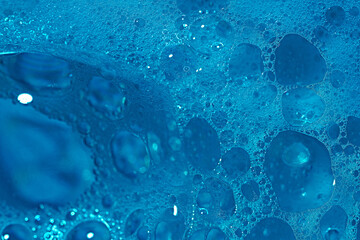 Multicolored bubbles abstract background design.