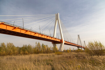 Murom Bridge is a cable-stayed bridge