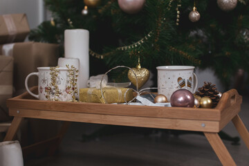 christmas table setting