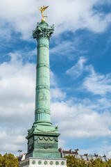 The July Column in Bastille Square in Paris