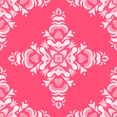 Seamless pattern vector tille design